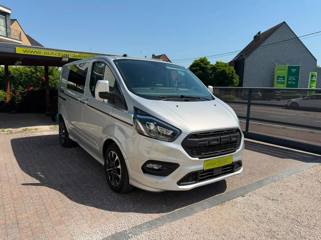 Ford Transit Custom — SPORT * DUB CAB * FULL OPTIE * 185PK * AUT * CAMERA * GPS